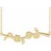 Floral-Inspired Bar Necklace or Center