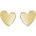 Asymmetric Heart Earrings