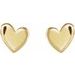 Asymmetric Heart Earrings