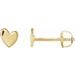Asymmetric Heart Earrings