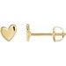 Asymmetric Heart Earrings