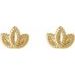Petite Leaf Earring