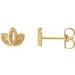 Petite Leaf Earring