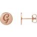 Engravable Disc Earrings