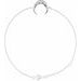Adjustable Crescent Moon Bracelet
