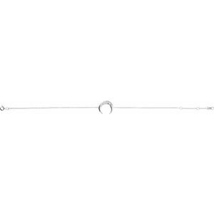 Adjustable Crescent Moon Bracelet