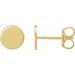 Engravable Disc Earrings