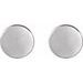 Engravable Disc Earrings