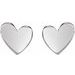 Asymmetric Heart Earrings