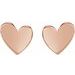 Asymmetric Heart Earrings