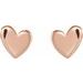 Asymmetric Heart Earrings