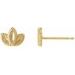 Petite Leaf Earring