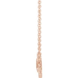 Floral-Inspired Bar Necklace or Center