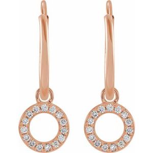 Initial Hoop Earrings
