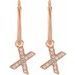 Initial Hoop Earrings
