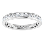 Channel-Set Eternity Band