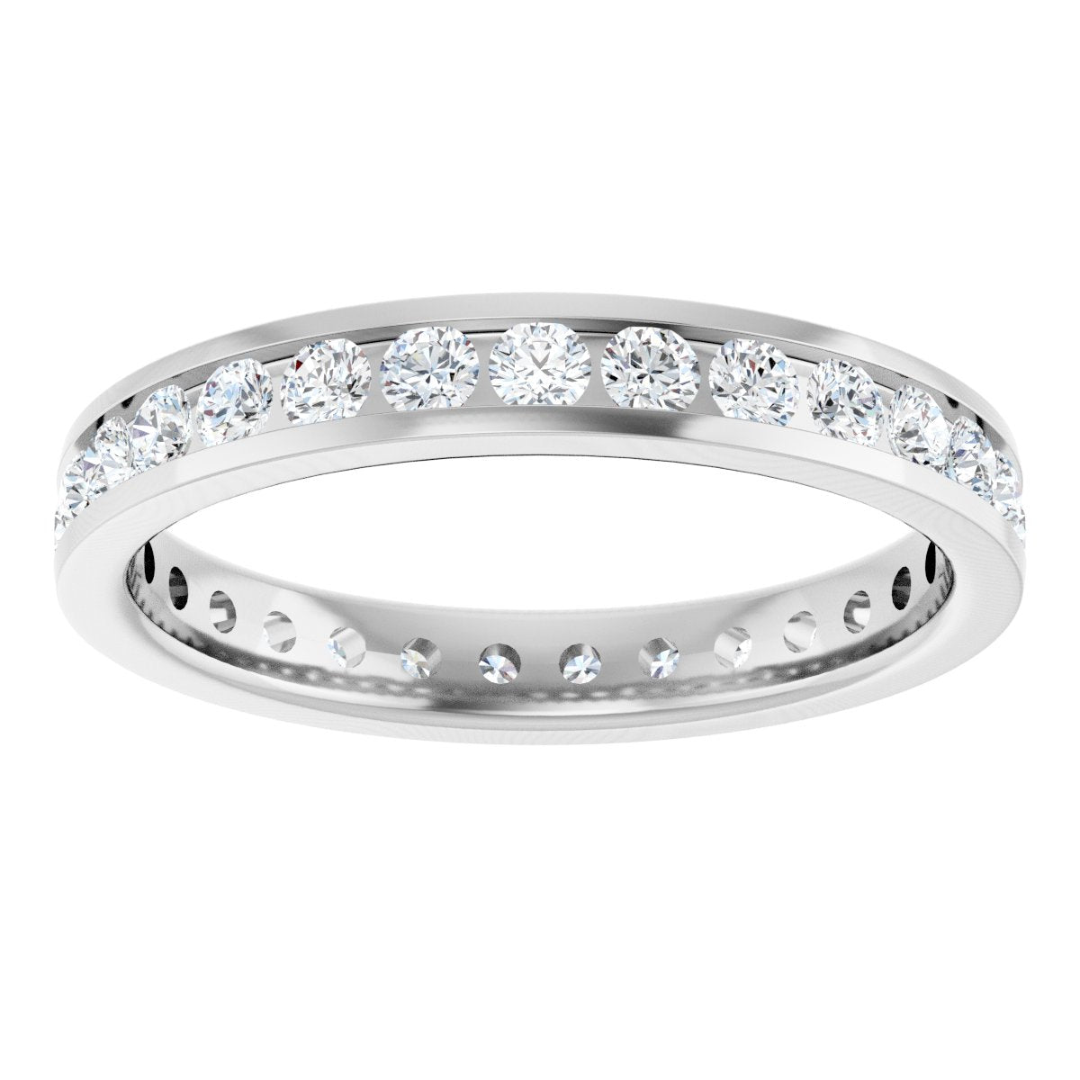 Channel-Set Eternity Band