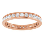Channel-Set Eternity Band