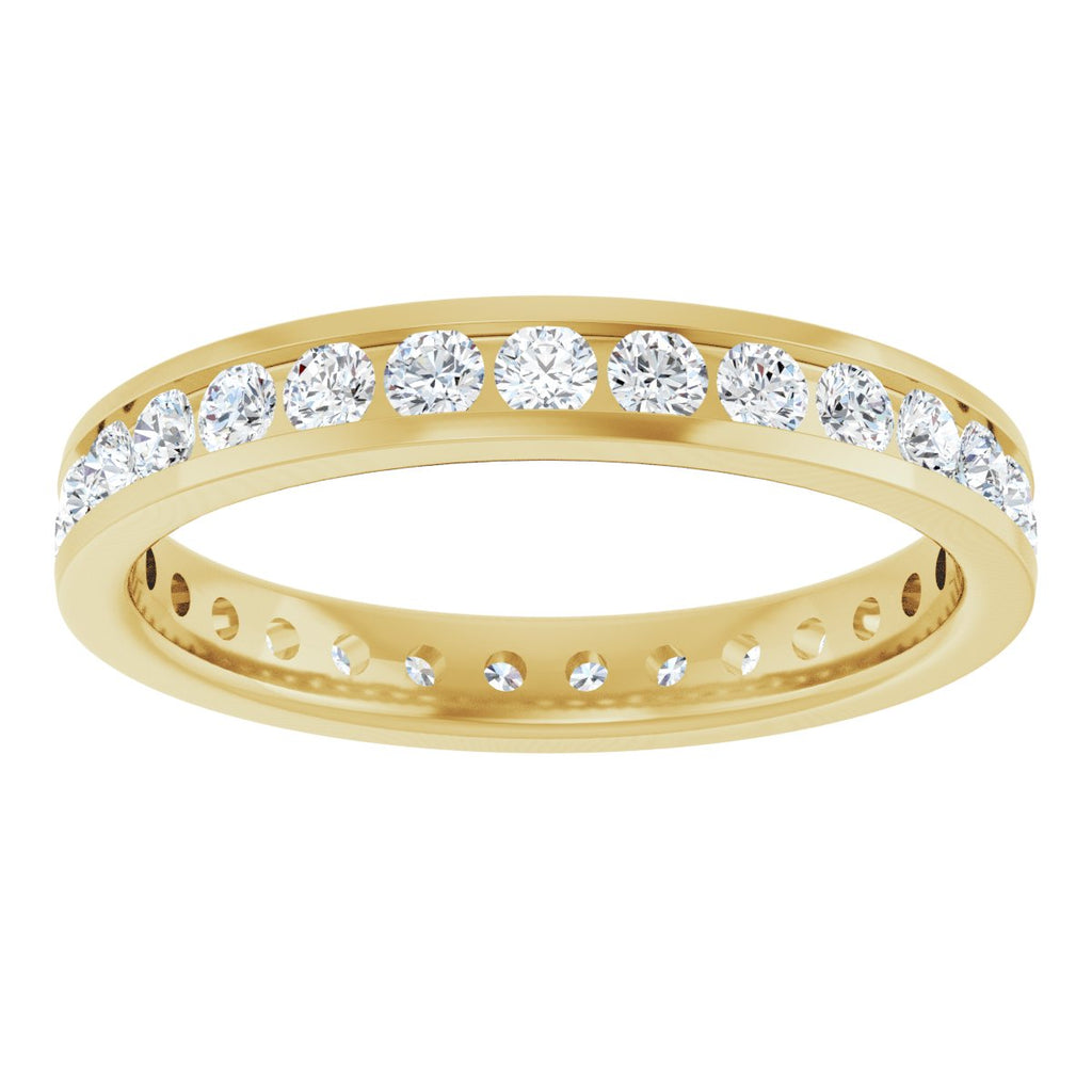Channel-Set Eternity Band