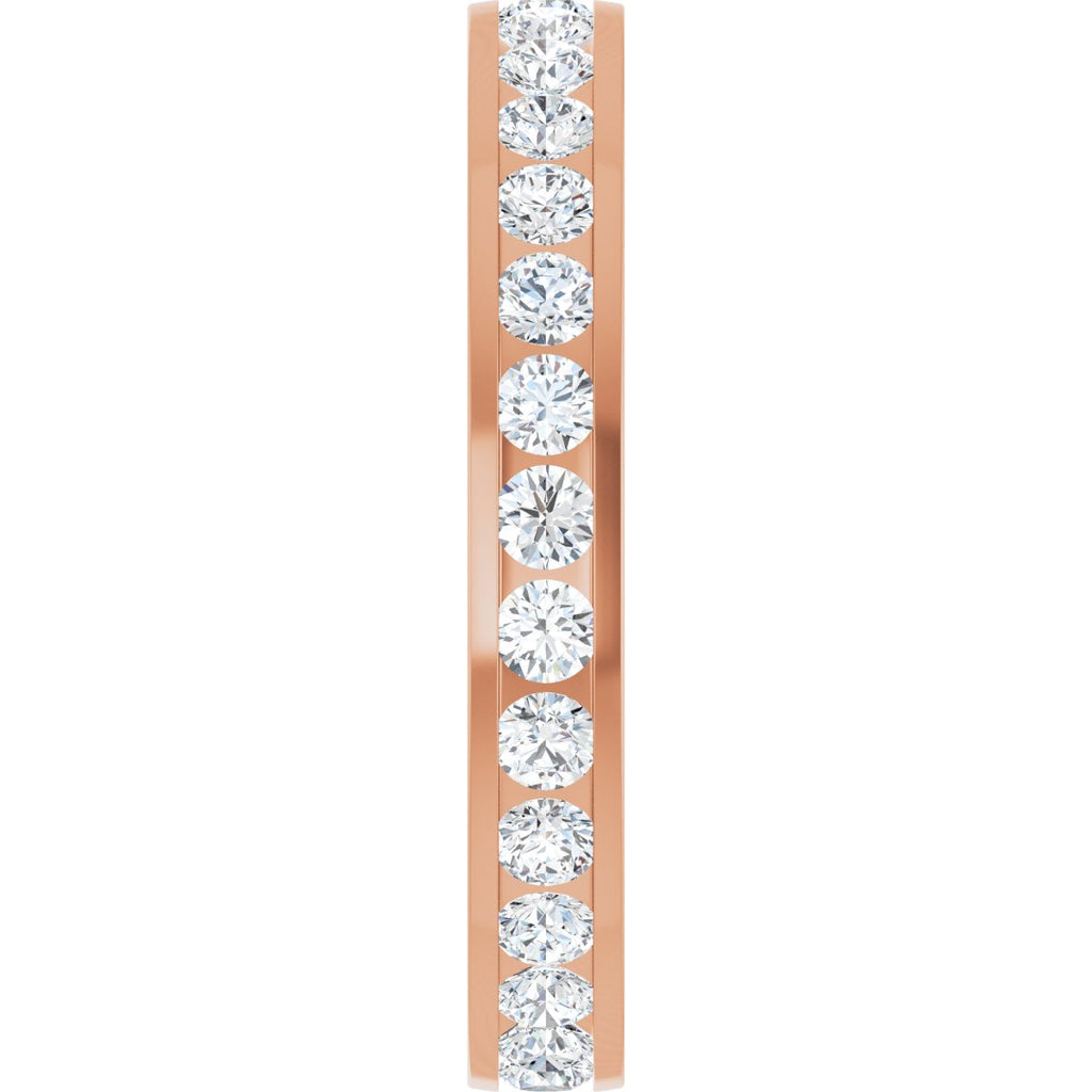 Channel-Set Eternity Band