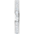 Channel-Set Eternity Band