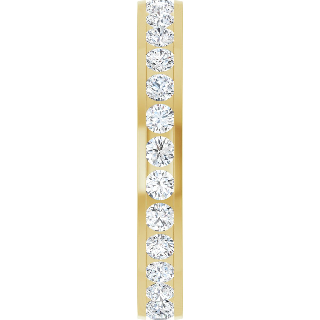 Channel-Set Eternity Band