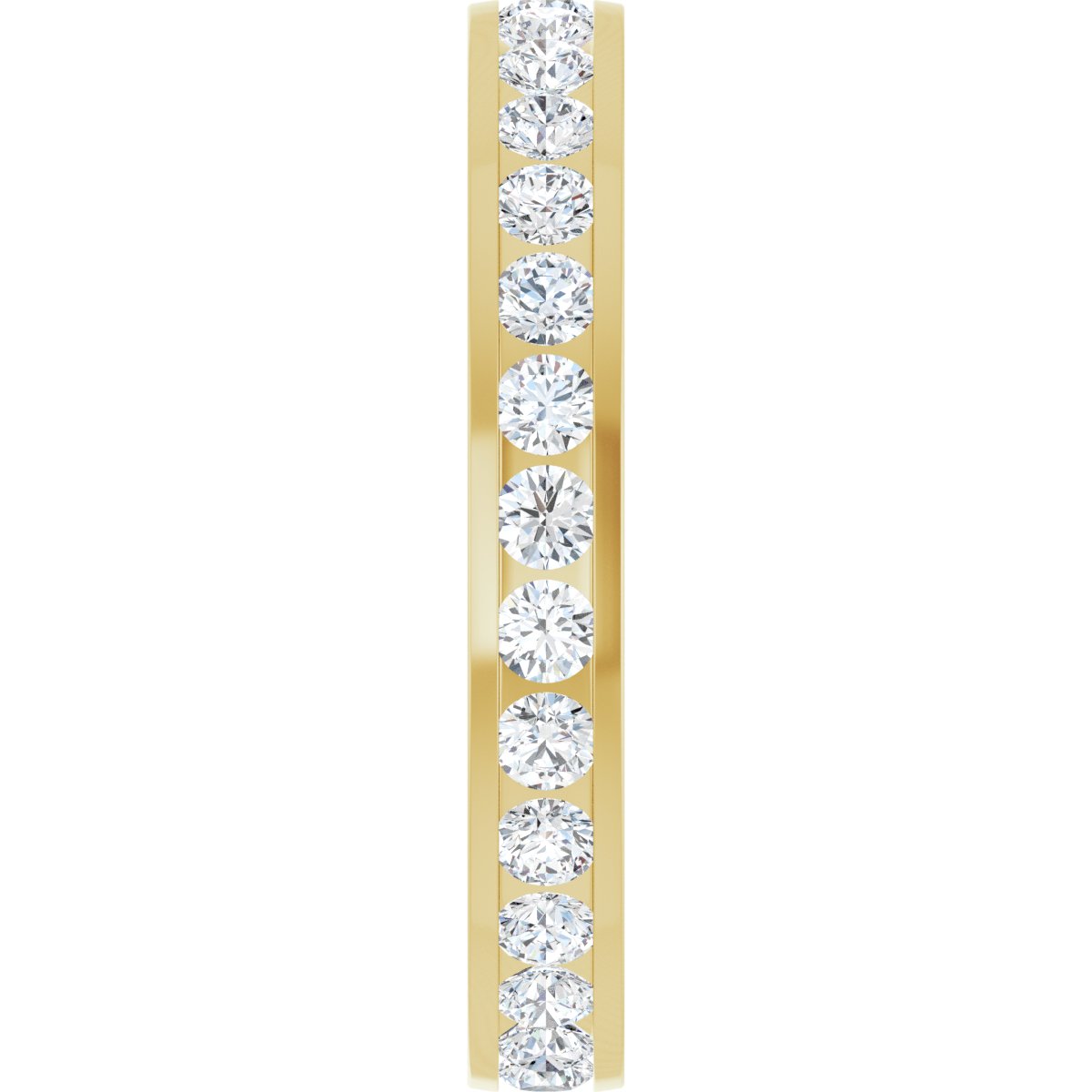 Channel-Set Eternity Band