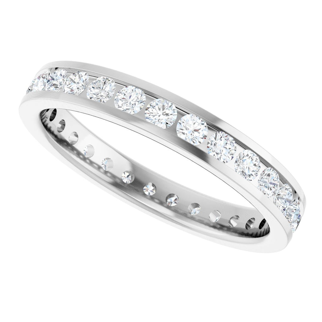 Channel-Set Eternity Band