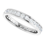 Channel-Set Eternity Band