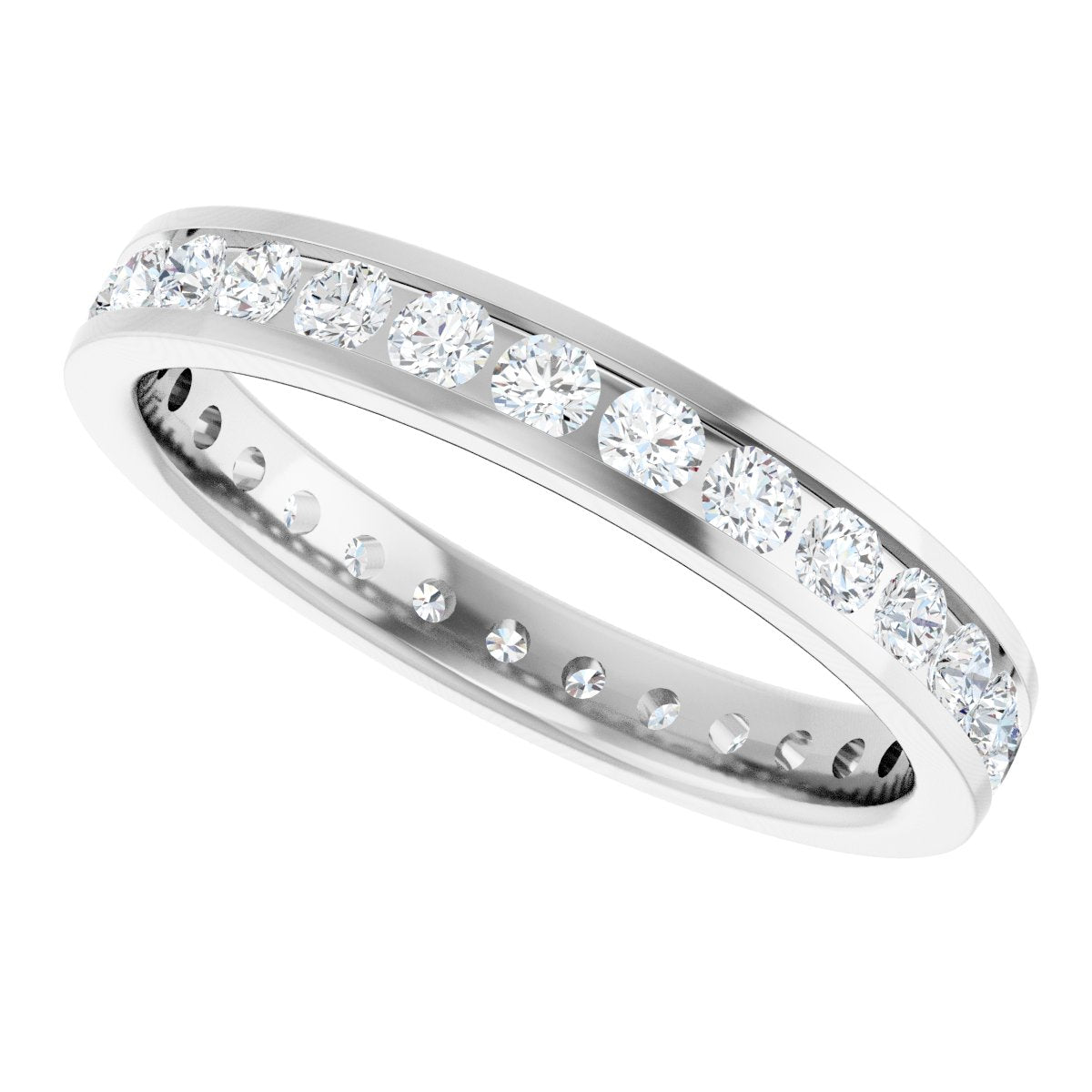 Channel-Set Eternity Band