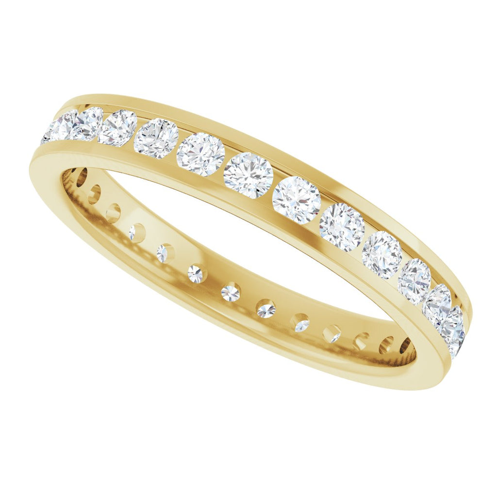 Channel-Set Eternity Band