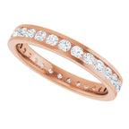 Channel-Set Eternity Band