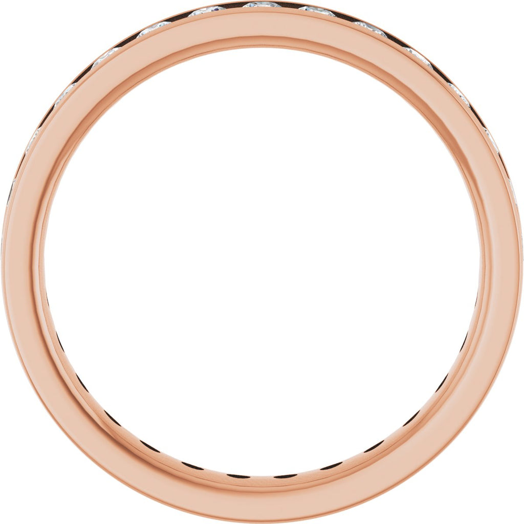 Channel-Set Eternity Band