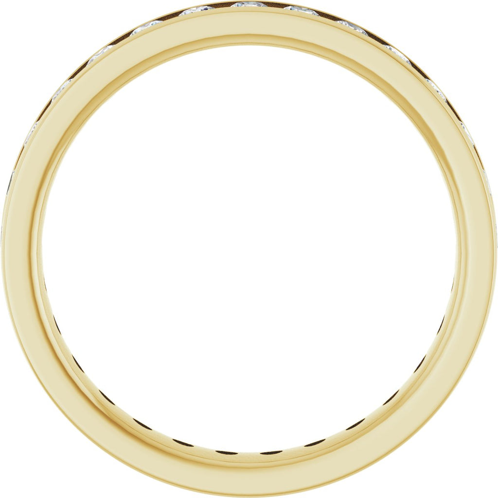 Channel-Set Eternity Band