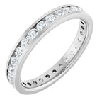 Channel-Set Eternity Band