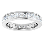 Channel-Set Eternity Band