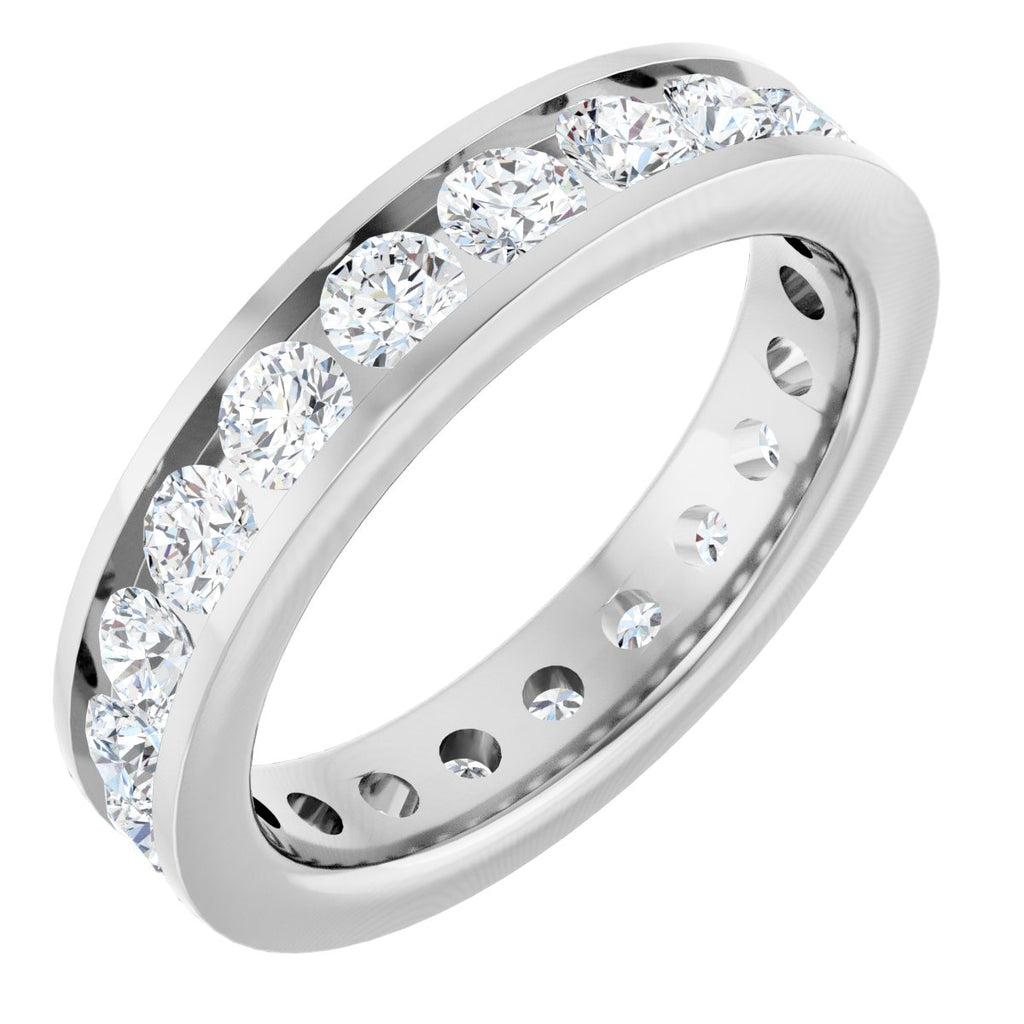 Channel-Set Eternity Band