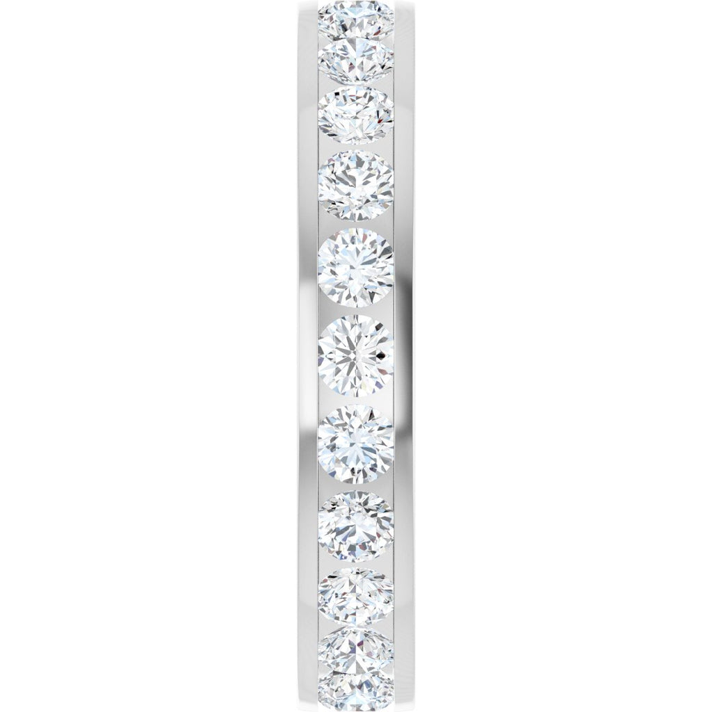 Channel-Set Eternity Band