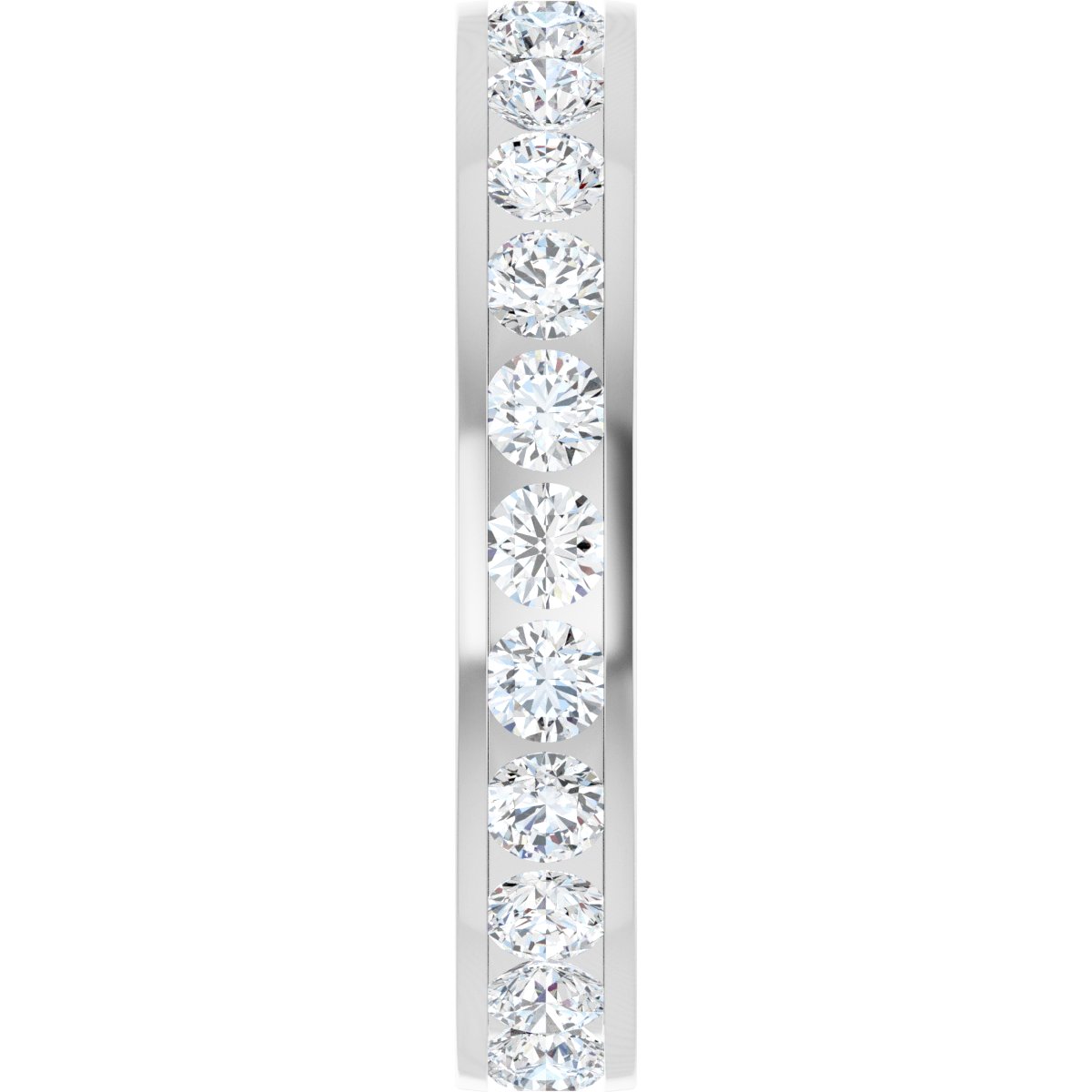 Channel-Set Eternity Band