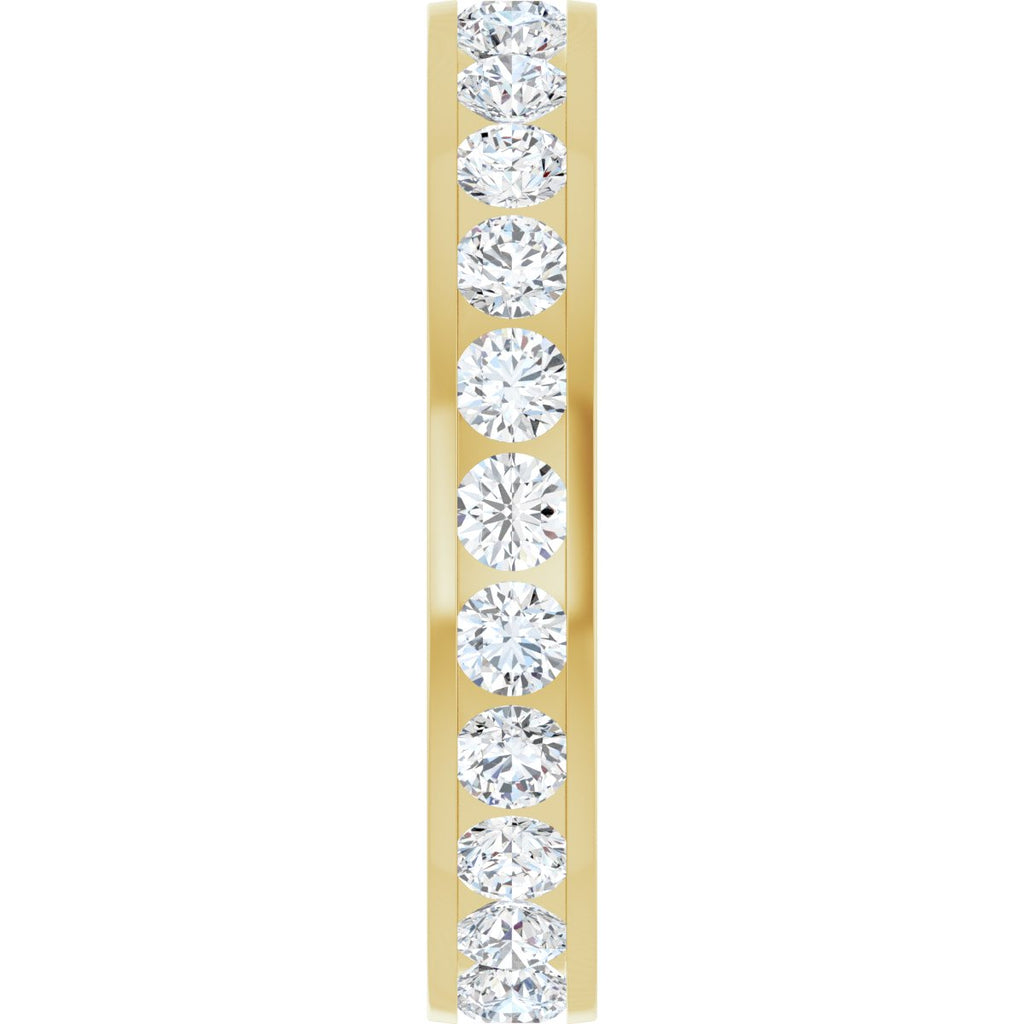 Channel-Set Eternity Band