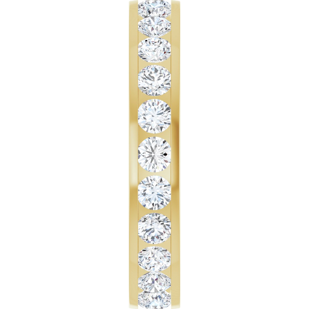 Channel-Set Eternity Band