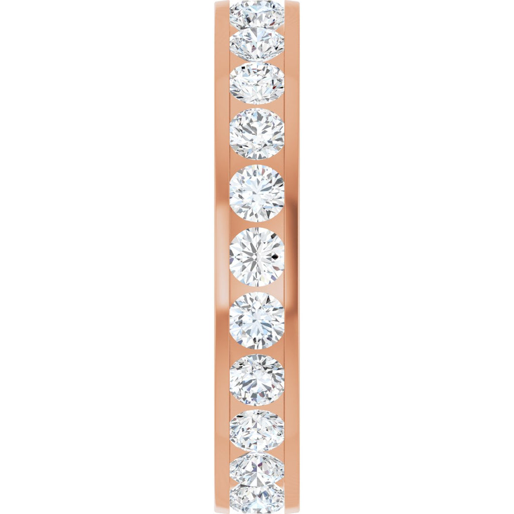 Channel-Set Eternity Band