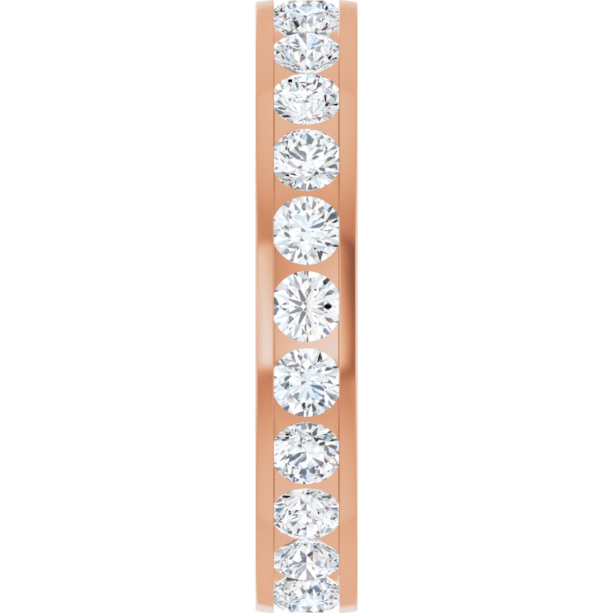 Channel-Set Eternity Band