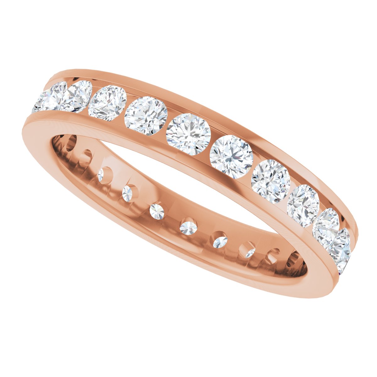 Channel-Set Eternity Band