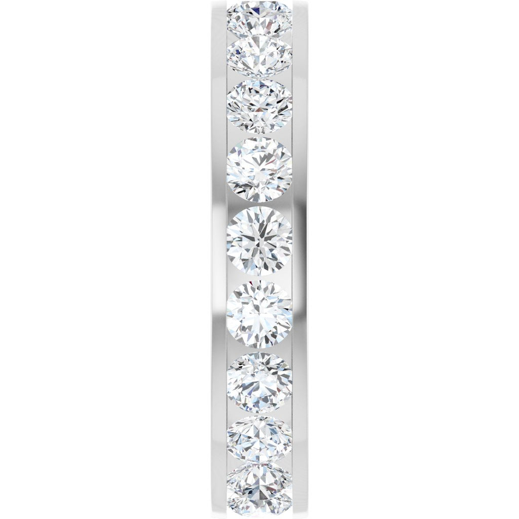 Channel-Set Eternity Band