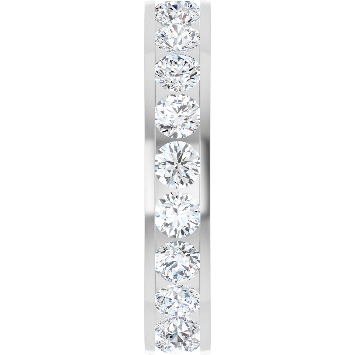 Channel-Set Eternity Band