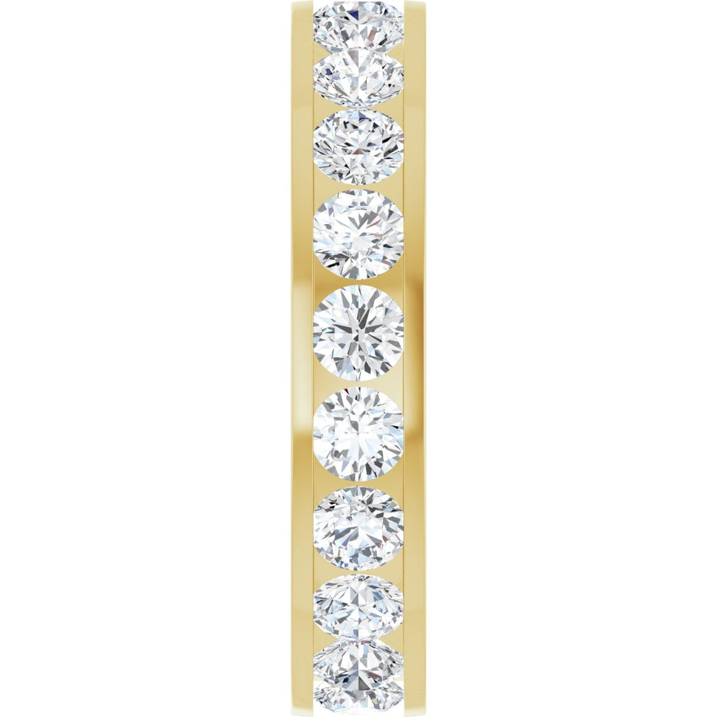 Channel-Set Eternity Band