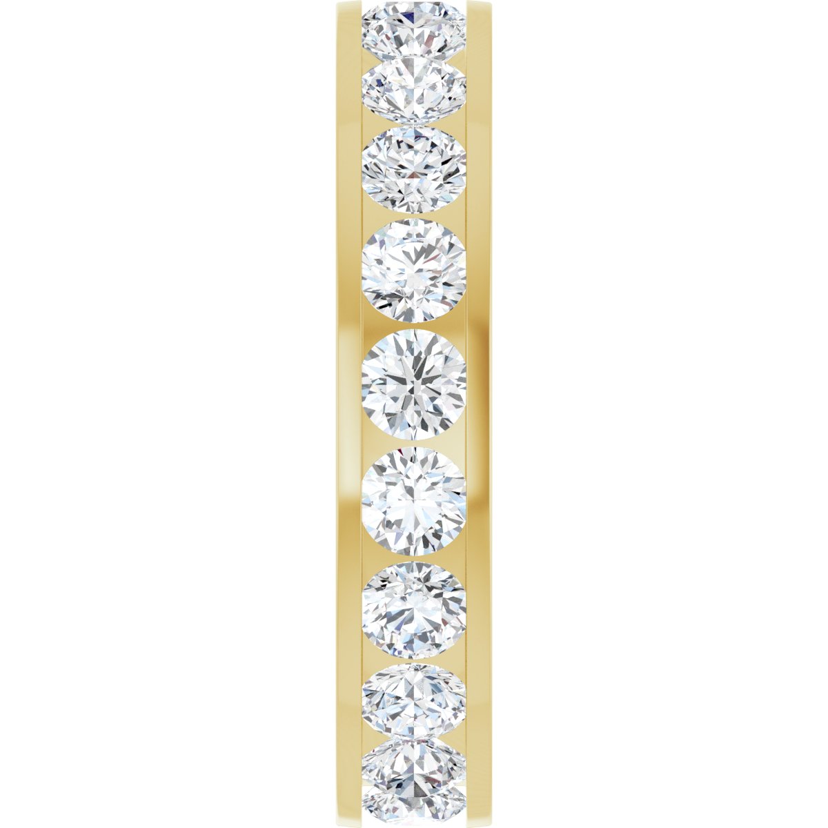Channel-Set Eternity Band