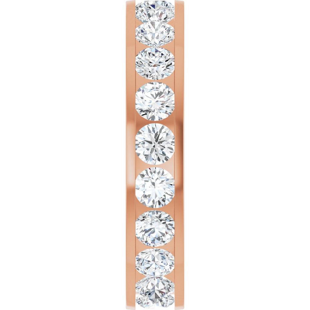 Channel-Set Eternity Band