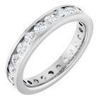 Channel-Set Eternity Band
